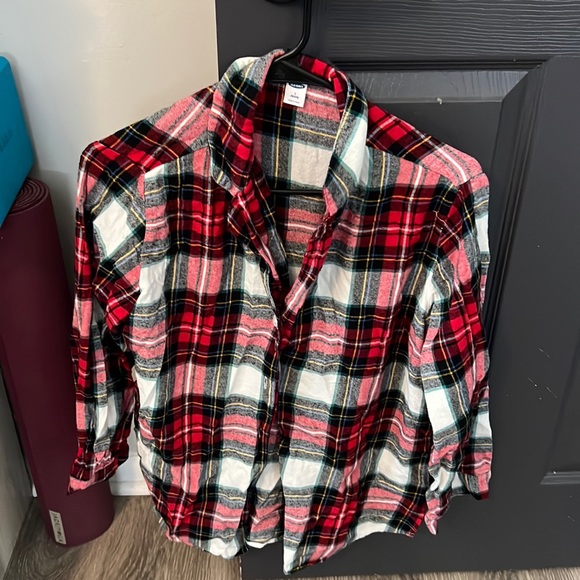 Old Navy holiday pajama set (large and medium) - Picture 1 of 4